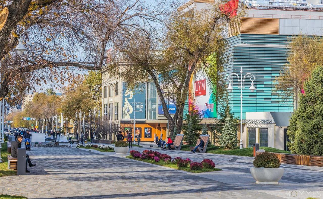 Уютная 2 Ком-Я Квартира В Центре Города, Район "Арбата" Διαμέρισμα Αλμάτι Εξωτερικό φωτογραφία